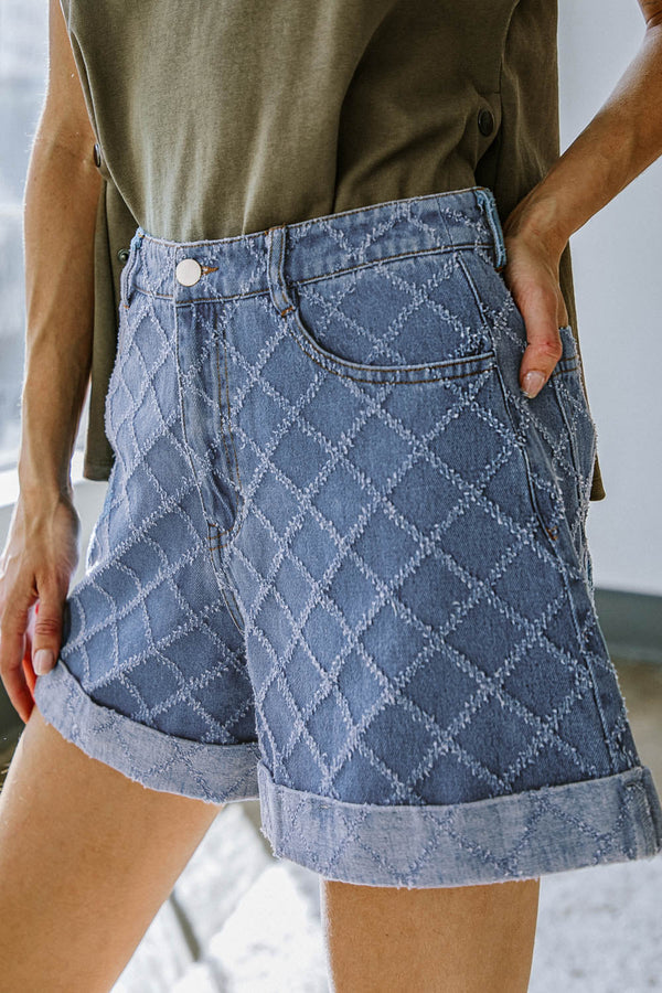 meet-me-there-denim-short Flying Tomato-Sophia's StyleSHORTS-1